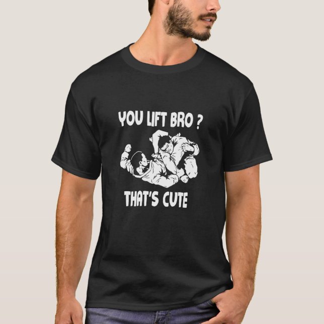 Du hiss Bro som_s söt BJJ T-shirt (Framsida)