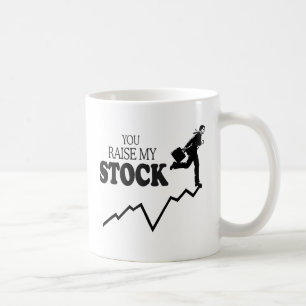 DU HÖJER MITT BÖRSVÄRDE KAFFEMUGG