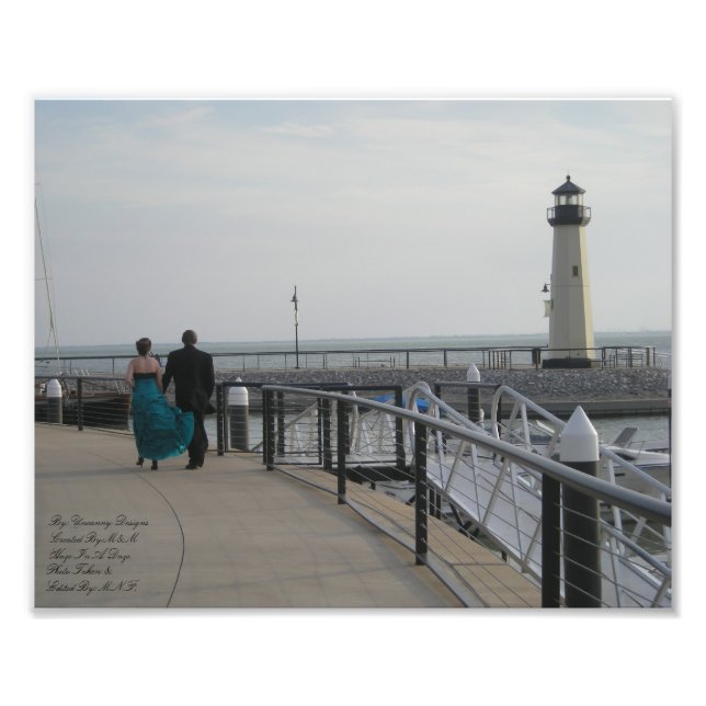 Du höll mitt handfyr Färg-foto Kodak Fototryck (Framsidan)