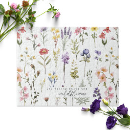 Du hör hemma bland vildblommorna pussel