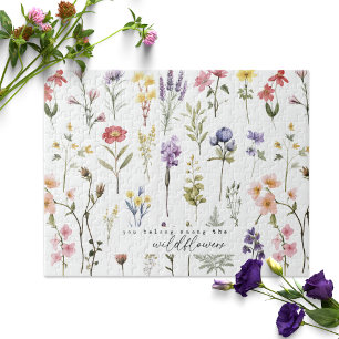 Du hör hemma bland vildblommorna pussel