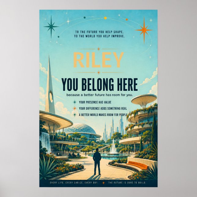 Du hör hemma här poster (Framsidan)