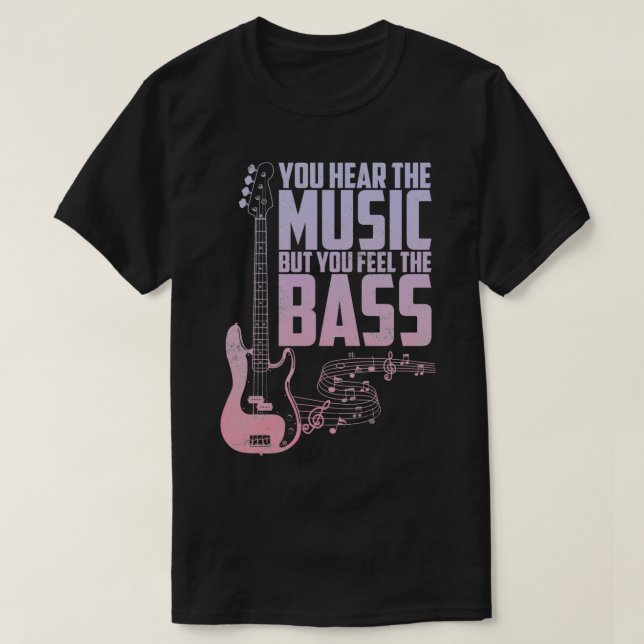Du hör musiken, men du känner Coolan. T Shirt (Design framsida)