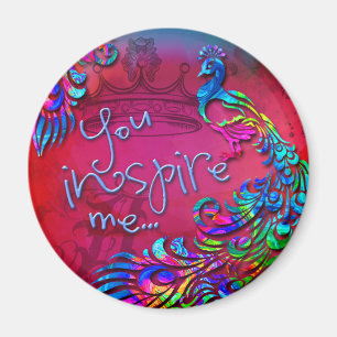 Du inspirerar mig magnet