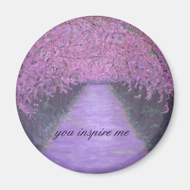 Du inspirerar mig Magnet (Framsidan)