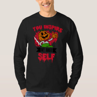 Du inspirerar min inre Self Halloween Jack o lante T Shirt