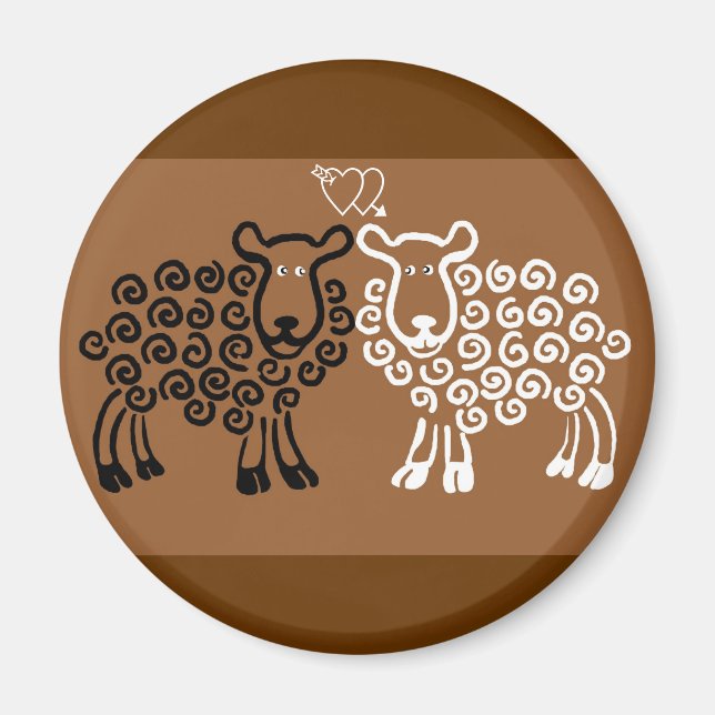 Du, jag, kärlek magnet (Framsidan)