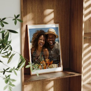 Du & Jag   Personlig foto för par Poster