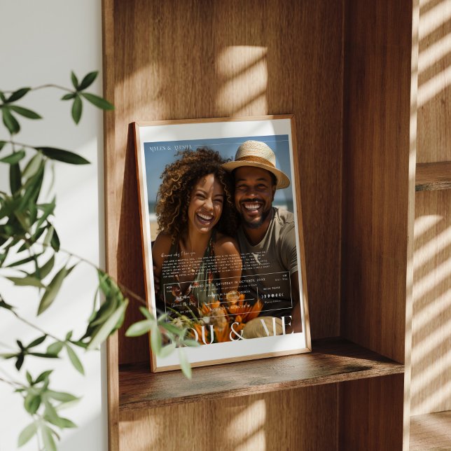 Du & Jag | Personlig Fotografi för Par Poster (Skapare uppladdad)