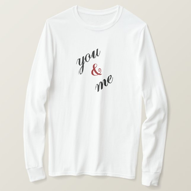 Du & Jag T-shirt (Design framsida)