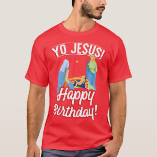 Du Jesus Grattis på födelsedagen, julshirt T Shirt