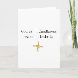 Du kallar det Candlemas, vi kallar det Imbolc Kort