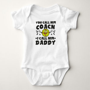 Du Kallar Honom Coach Jag Kallar Honom Pappa, Söt T Shirt
