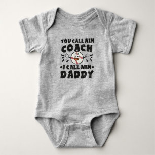 Du Kallar Honom Coach Jag Kallar Honom Pappa, Söt T Shirt