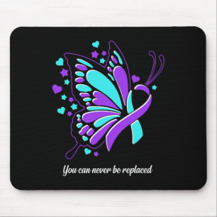 Du kan aldrig byta ut Butterfly Ribbon Suicide Musmatta