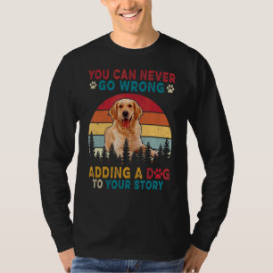 Du kan aldrig göra fel när du lägger till en Hund T Shirt