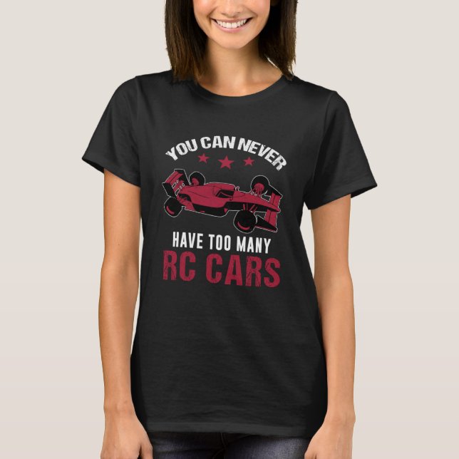 Du kan aldrig ha för många fjärrkontroller för RC- T Shirt (Framsida)