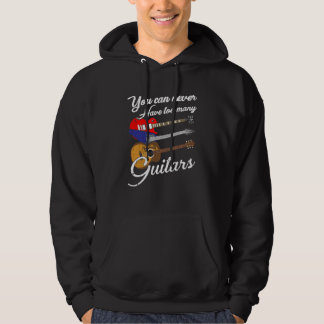 Du kan aldrig ha för många garnitärer hoodie