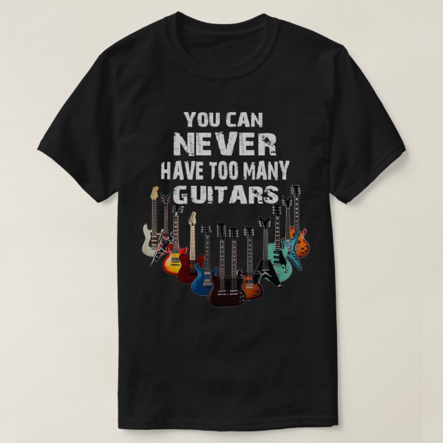 Du kan aldrig ha för många gäster t shirt (Design framsida)