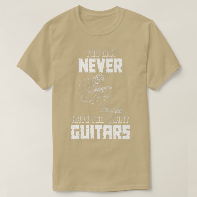 Du kan aldrig ha för många gästerMusicianSolo154 T Shirt (Design framsida)