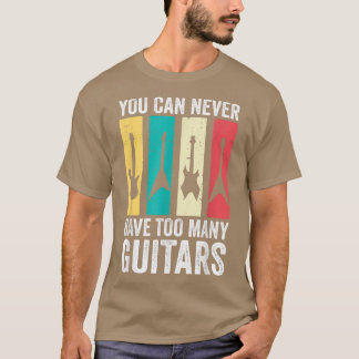 Du kan aldrig ha för många gitarrer 290 t shirt