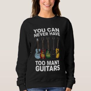 Du kan aldrig ha för många gitarrer - Lusnyt Guita T Shirt