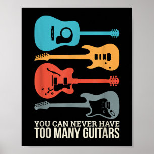 Du kan aldrig ha för många gitarrer poster
