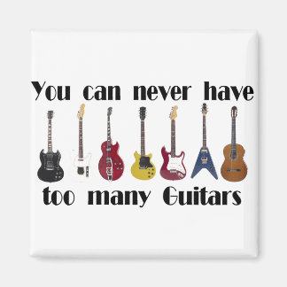Du kan aldrig ha för många gitarrgåvor magnet