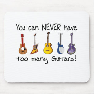 Du kan ALDRIG ha för många gitarrgåvor Musmatta