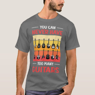 Du kan aldrig ha för många Guitars Ehibition Muse T Shirt