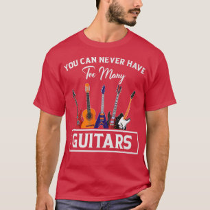 Du kan aldrig ha för många Guitars Premium T Shirt