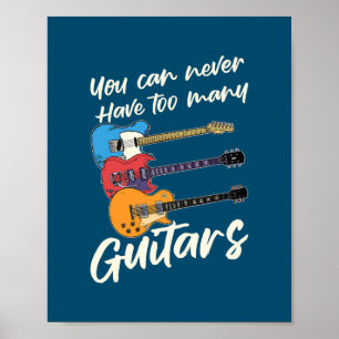 Du kan aldrig ha för många musikgarnitrar för poster