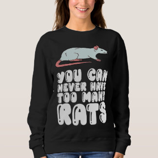 Du Kan Aldrig Ha För Många Råttor T Shirt