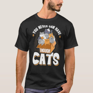 Du kan aldrig ha tillräckligt med kattunge. t shirt