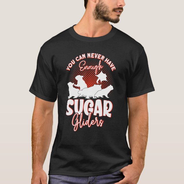 Du kan aldrig ha tillräckligt med sockertäckiglar t shirt (Framsida)