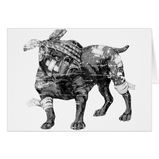 Du kan alltid bita tillbaka hälsningskort (Framsidan Horizontal)