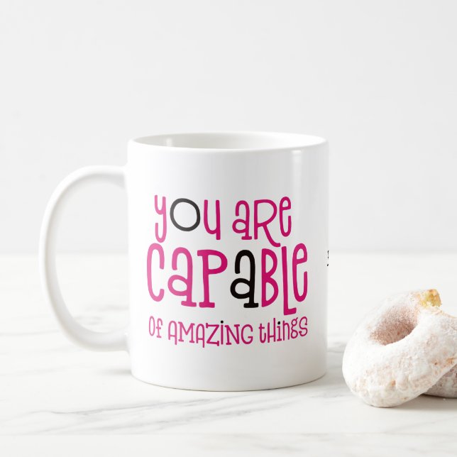 Du kan använda Fantastisk citat Namn Kaffemugg (Med munk)