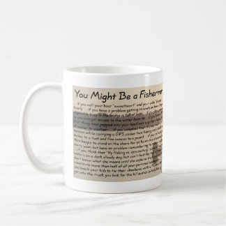 Du kan är en fiskaremugg kaffemugg
