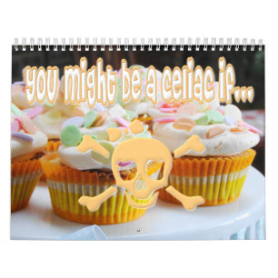 Du kan är ett Celiac, om…, Rolig väggkalender Kalender