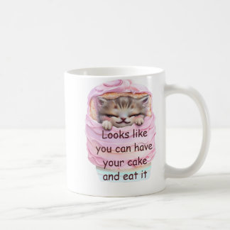 Du kan äta kakan och äta den kaffemugg