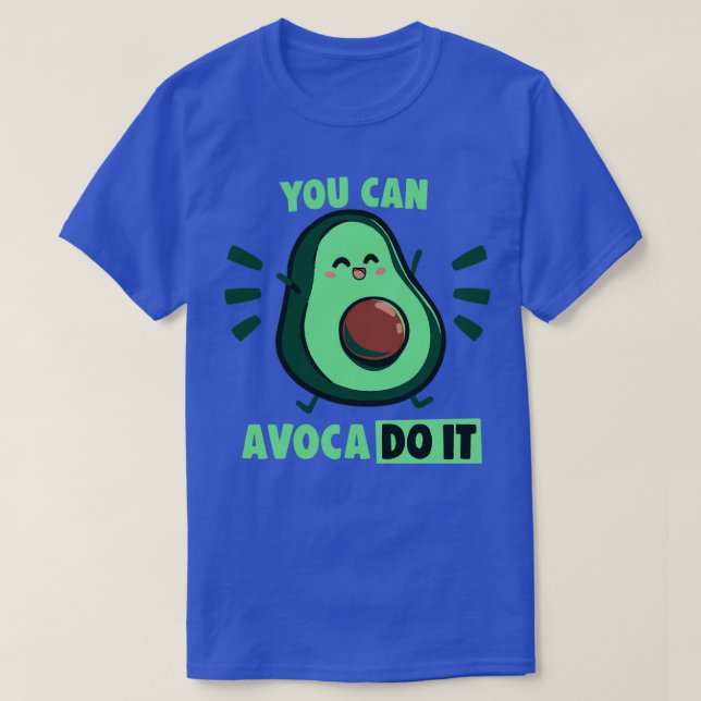Du kan Avaco GÖRA DET T Shirt (Design framsida)