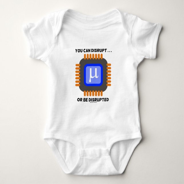 Du kan avbryta… eller vara den avbrutna t-shirt (Framsida)