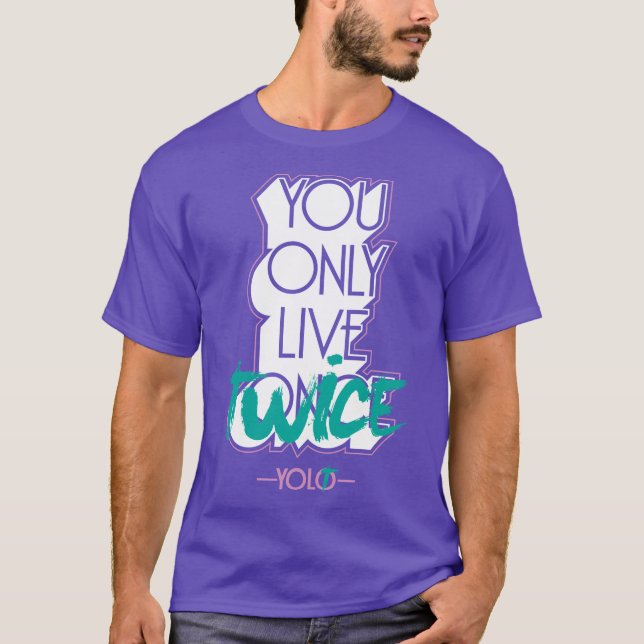 Du kan bara använda två gånger Stupid Funny Stupid T-shirt (Framsida)