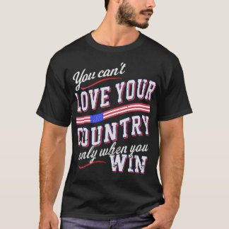 Du kan bara äta Kärlek Land när du vinner 4 T Shirt