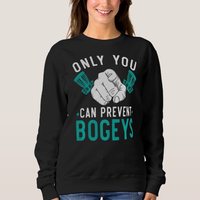 Du kan bara förhindra att Bogeys Treejection Disk  T Shirt (Framsida)