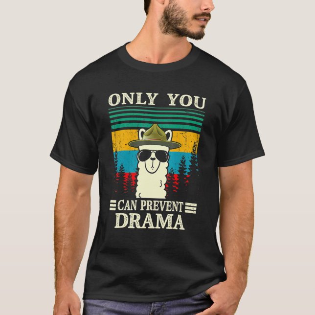 Du kan bara förhindra att Drama Manar kommer T Shirt (Framsida)