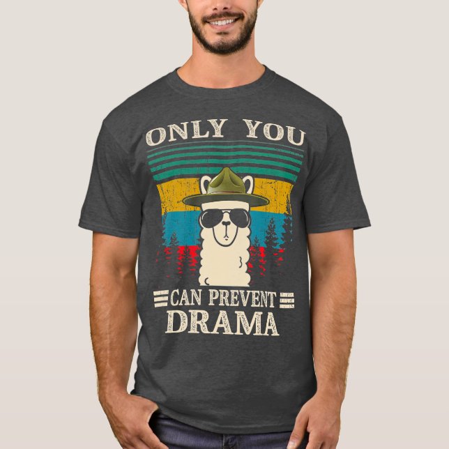 Du kan bara förhindra att Drama-presentationer T Shirt (Framsida)