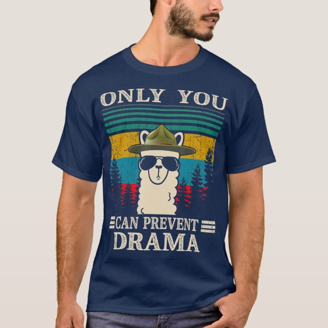Du kan bara förhindra att Drama-presentationer T Shirt (Framsida)