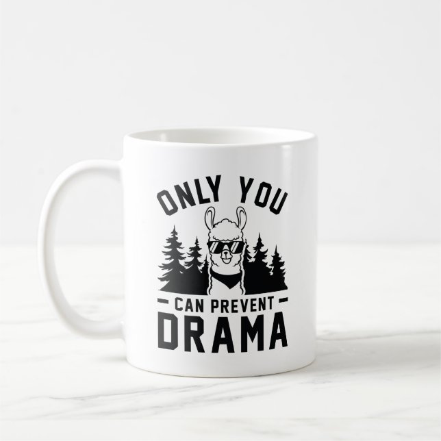 Du kan bara förhindra Drama Kaffemugg (Vänster)