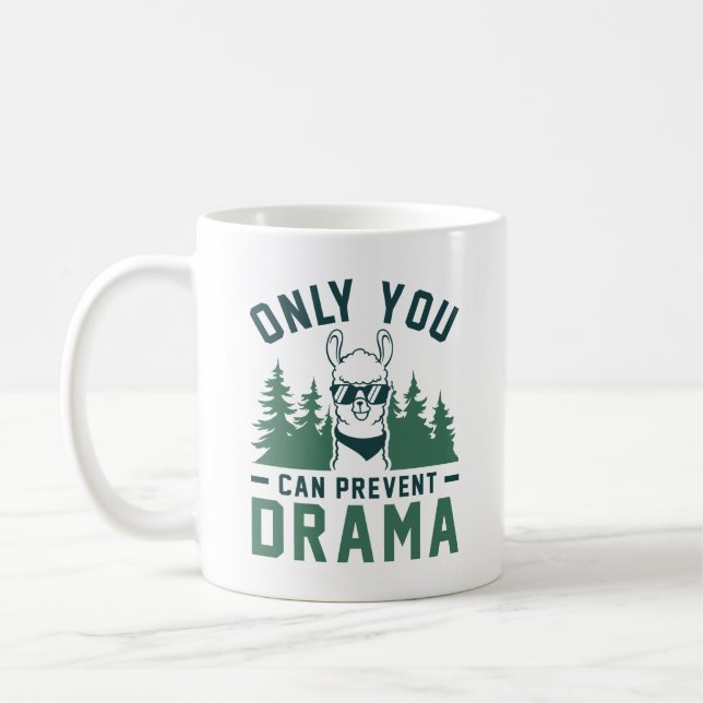 Du kan bara förhindra Drama Kaffemugg (Vänster)